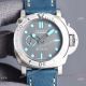 Knockoff Panerai Submersible eLAB-ID pam1225 Wrist Gray Recycled PET Nylon Strap (3)_th.jpg